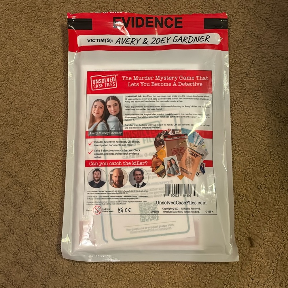 Unsolved Case File: Avery and Zoey Gardner